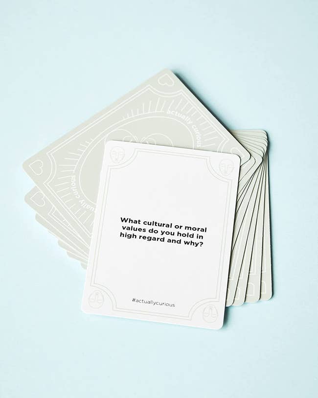 a card that says, 