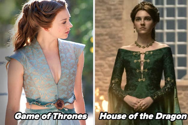 House Of The Dragon" Costumes VS "Game Of Thrones" Costumes House Of The Dragon" Costumes VS "Game Of Thrones" Costumes