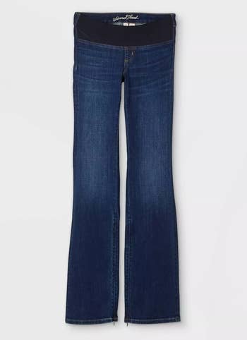 the blue denim adaptive jeans