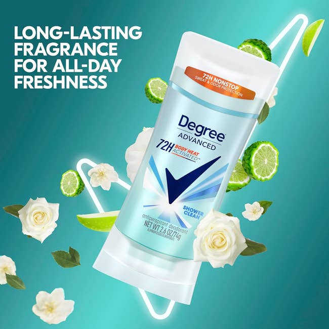 Degree Advanced 72H antiperspirant instrumentality