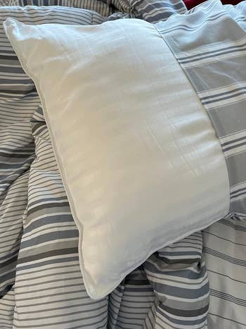 reviewer image of the pillow