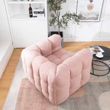 same chair in pink