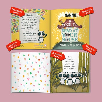 example interior of storybook page