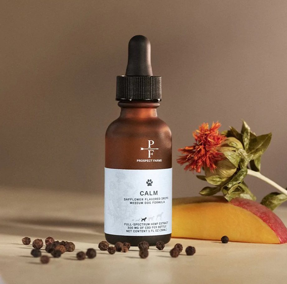 a bottle of CBD drops