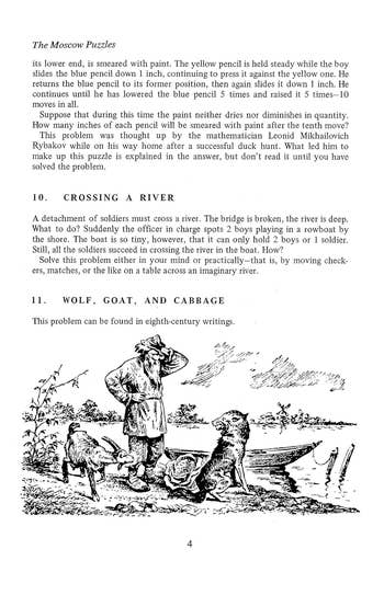 Page from the puzzle publication  
