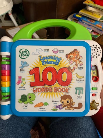 The front of the book