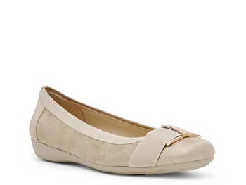 Elegant ballet level  with a decorative beforehand   buckle, suitable for casual and ceremonial  occasions