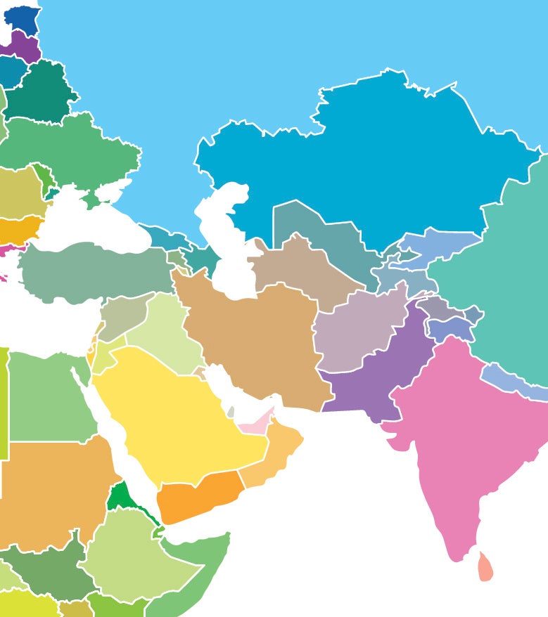 Asia Map Quiz: How Many Countries Can You Find?