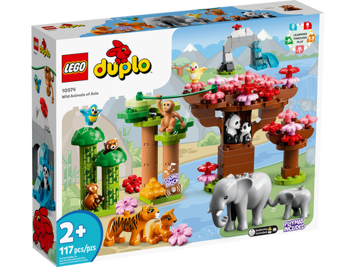 Box art of Lego Wild Animals of Asia set