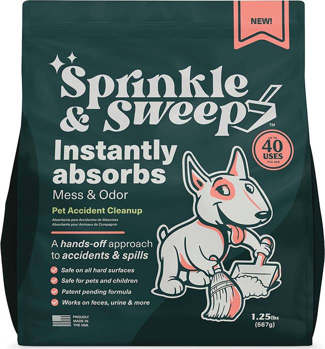 the sprinkle and sweep powder