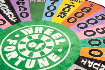 the wheel of fortune spin wheel blanket