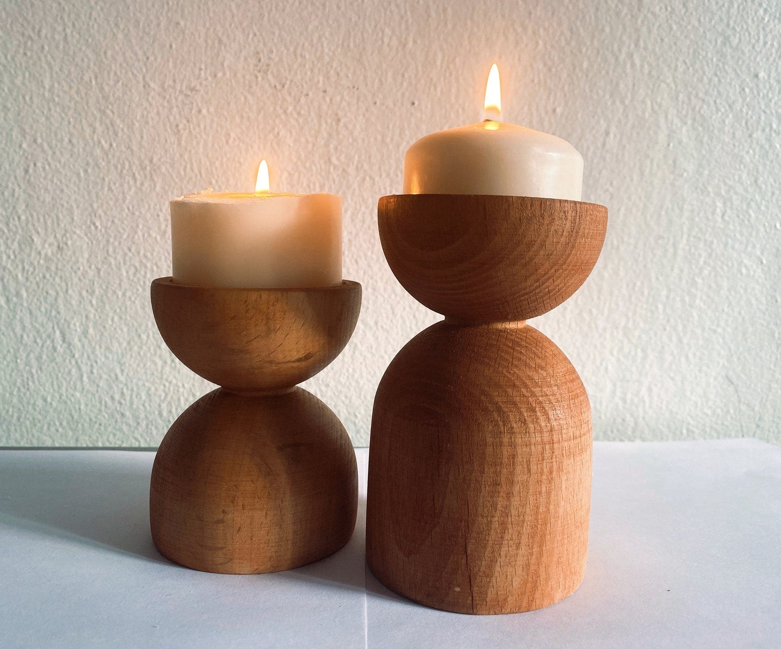 Timeless Reflections by AFD Home 10908004 2-Piece Horchata Candle Holder Timeless Reflections by AFD Home 10908004 2-Piece Horchata Candle Holder