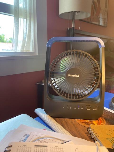 best battery powered fan for power outages