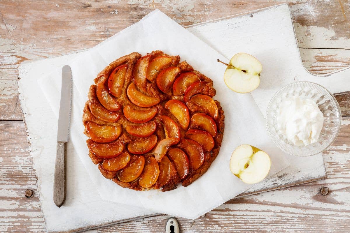 Тарт татен tarte tatin французский яблочный пирог