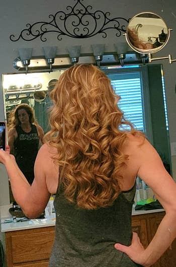 reviewers curled hair after using curler