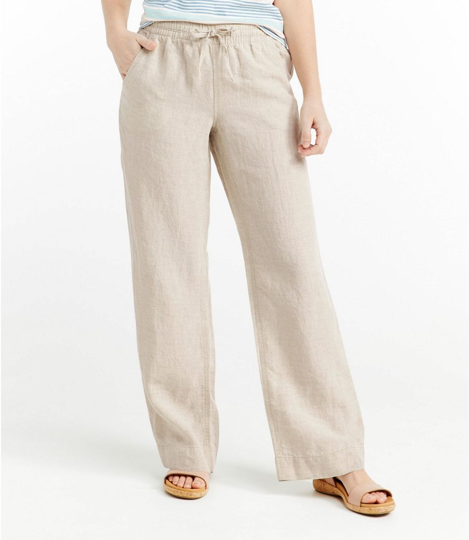 petite women's linen pants