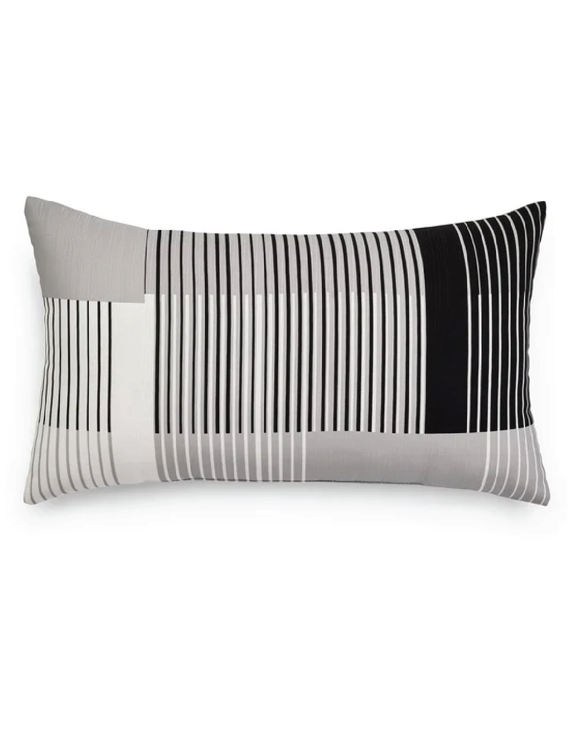 longer striped pillow