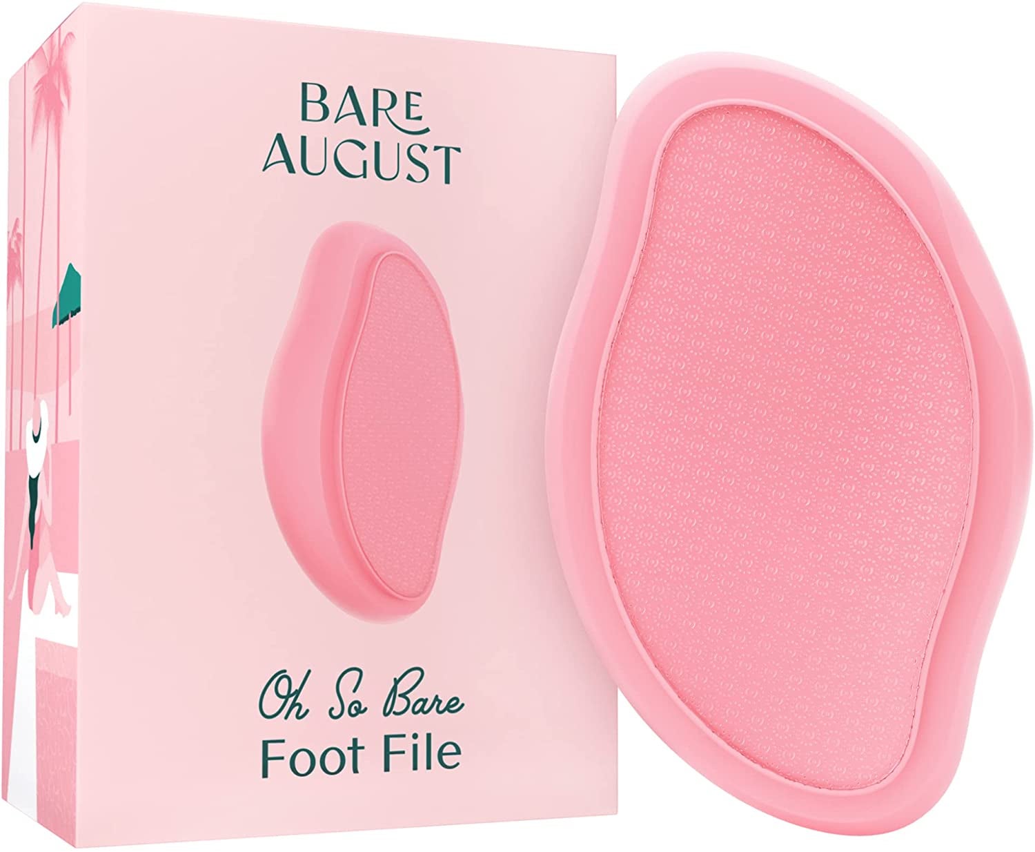 pink curved file and its packaging