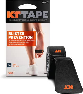 box of blister prevention tape