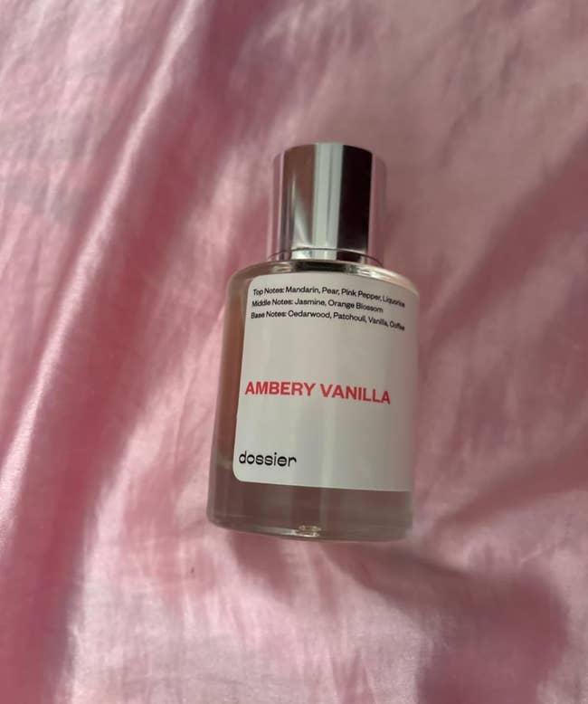 Perfume vessel labeled