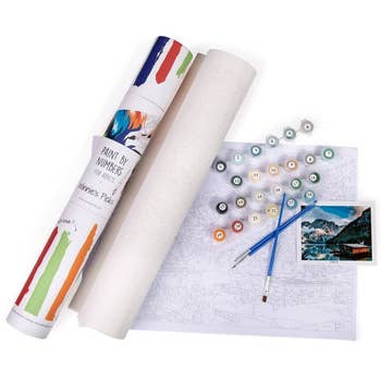 product image of the paint-by-numbers kit