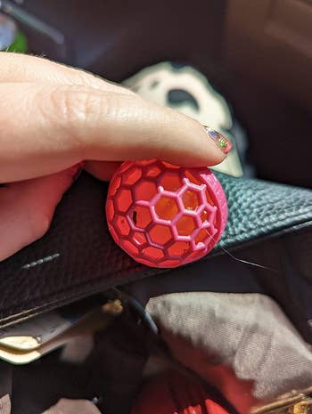reviewer's dirty cleaning ball