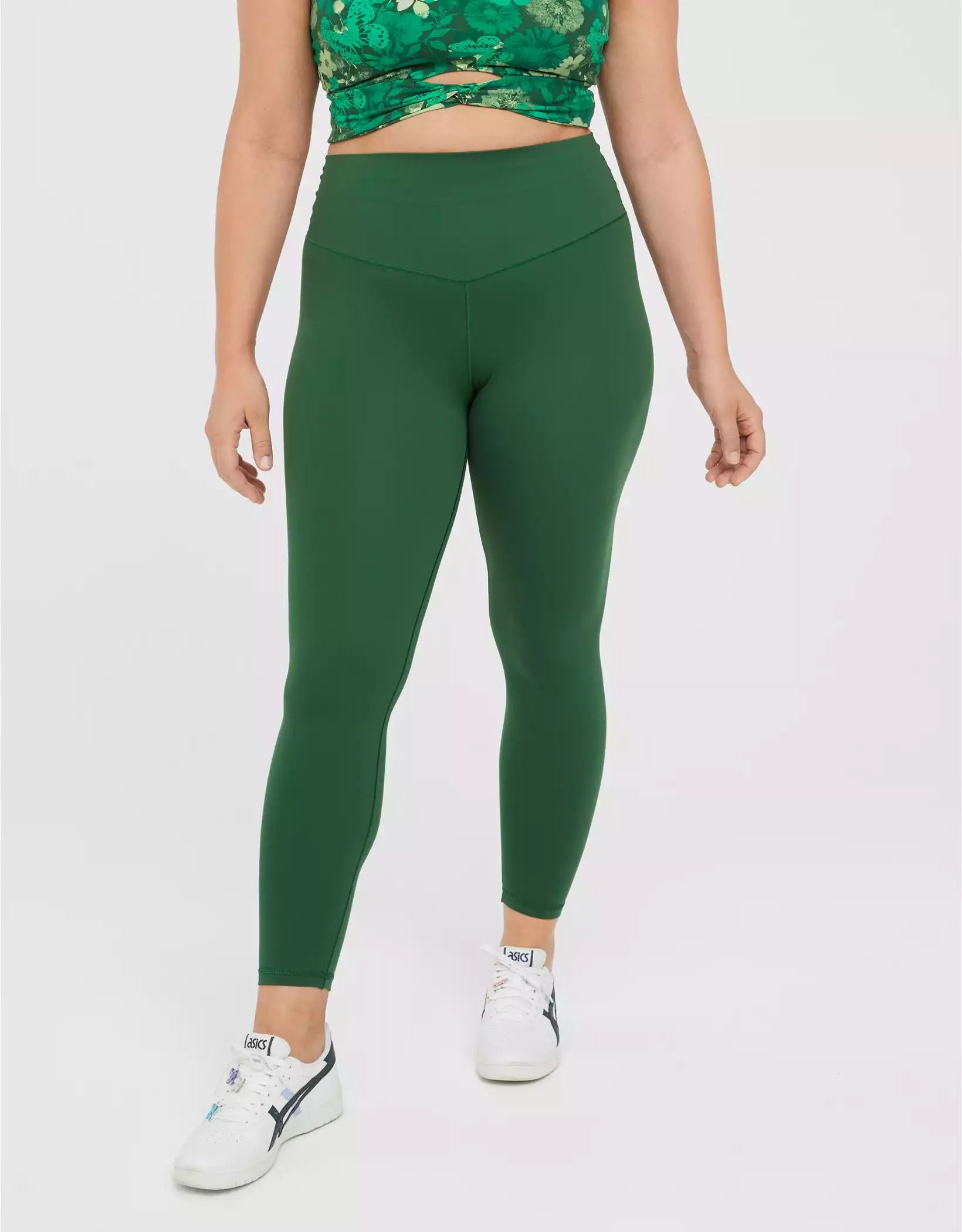 Leggings Yoga Sets Women High Waist Plus Size Suits Gym Sports Leggings  Pants Workout Activewear Black Top XL (Rainbow Green Large)