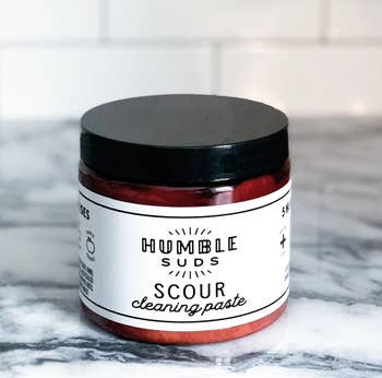 the jar of humble suds cleaning paste