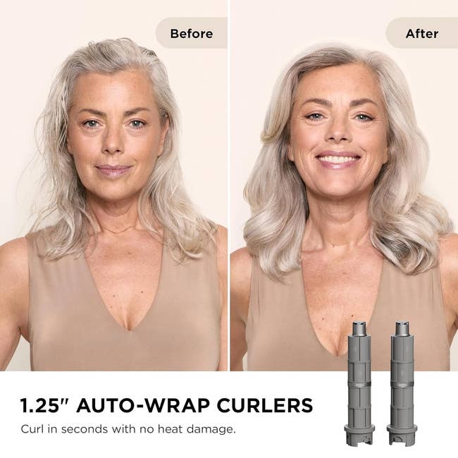 Before and aft  images of a exemplary  utilizing 1.25