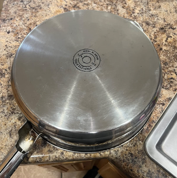 same pot shiny clean after using prodcut