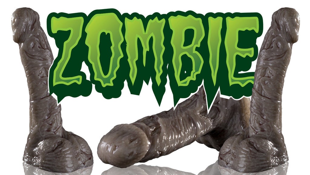 Zombie dildo at different angles