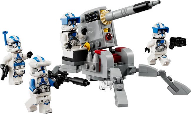 the Clone Troopers Lego kit