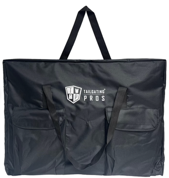 A closeup of the carrying case it includes