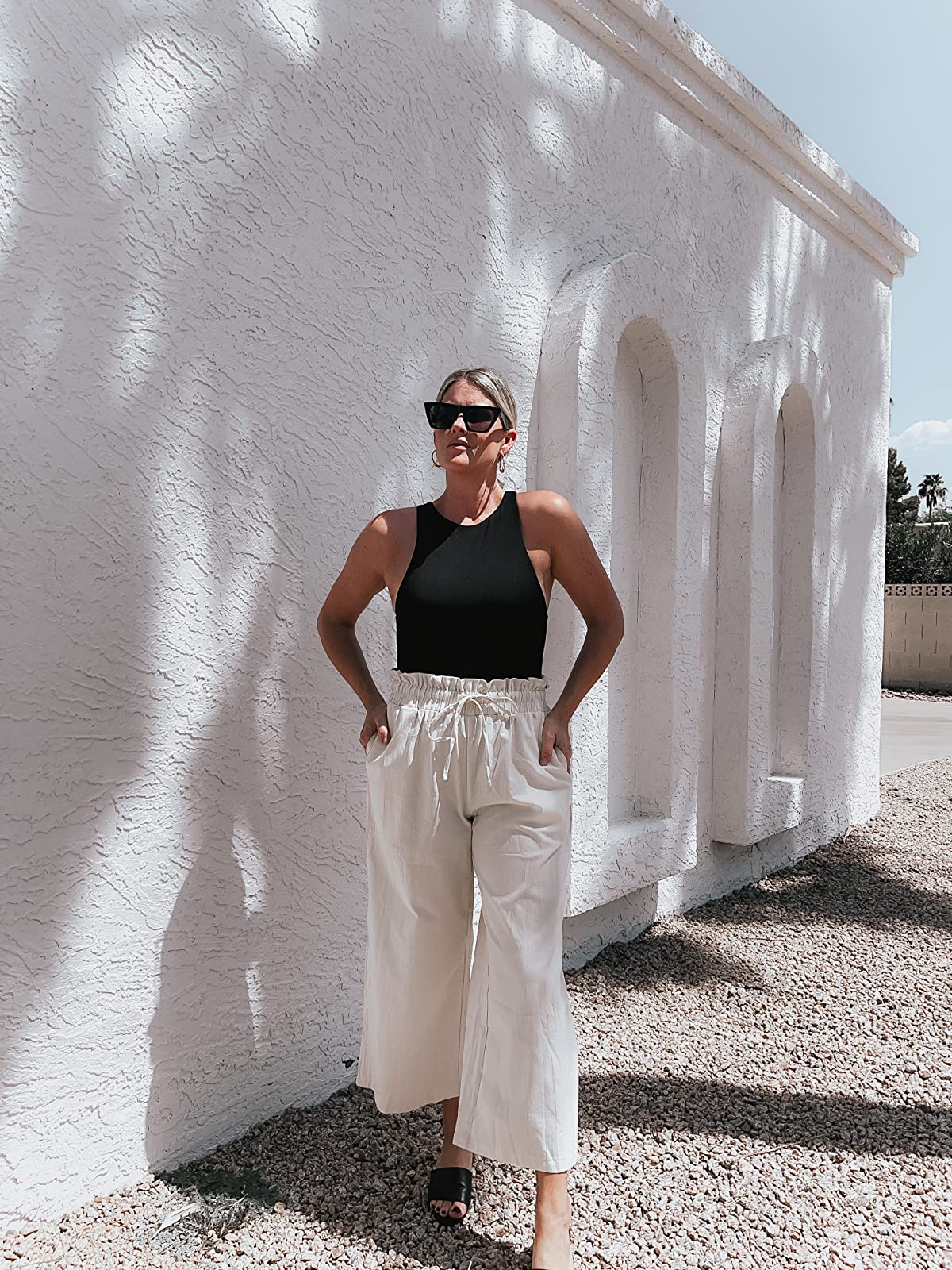 linen pants is the perfect choice for this breezy summer days    Instagram
