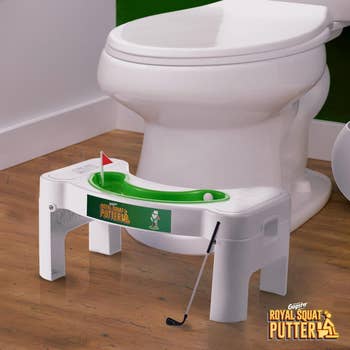 the squatty potty with putter