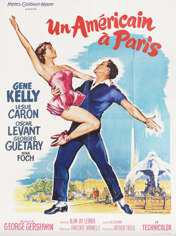 the American in Paris poster