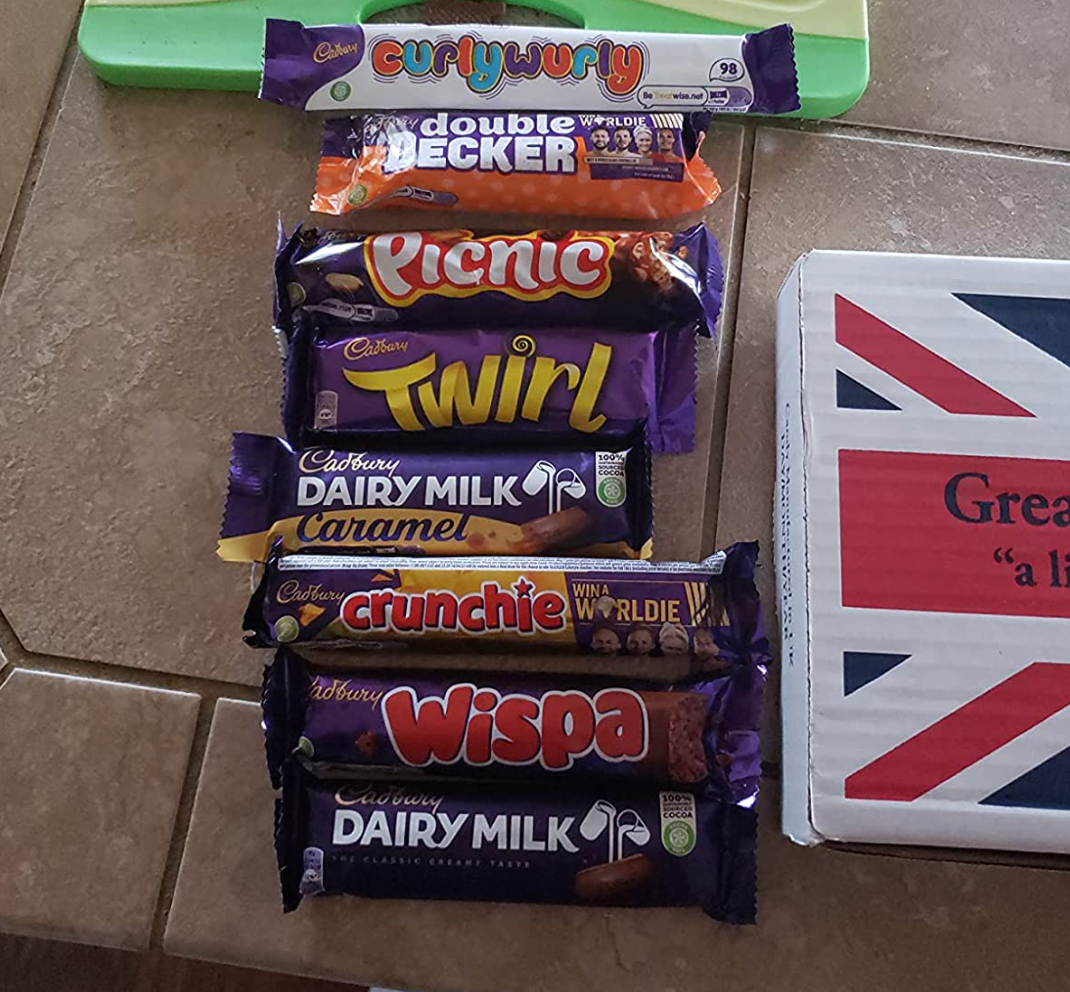 A reviewer photo of the chocolates 
