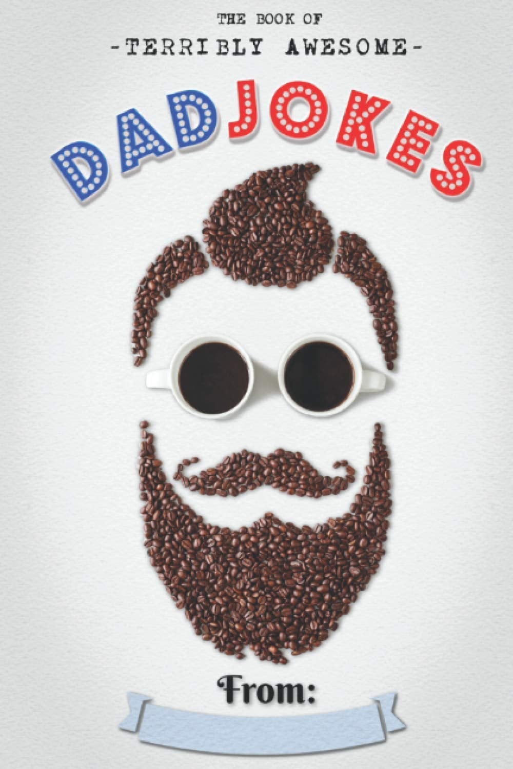 The book with a man on the cover made of coffee beans