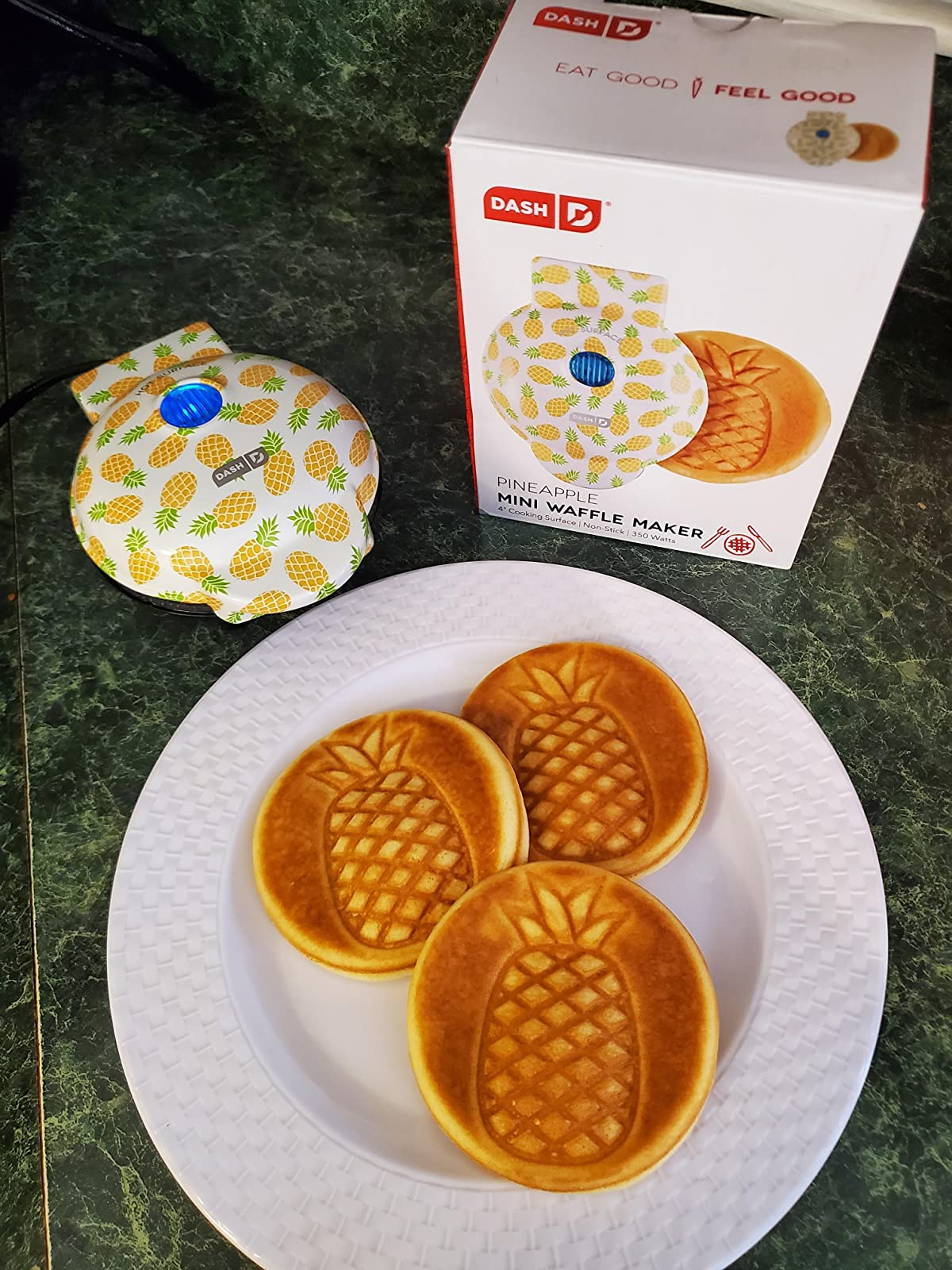 pineapple waffle maker