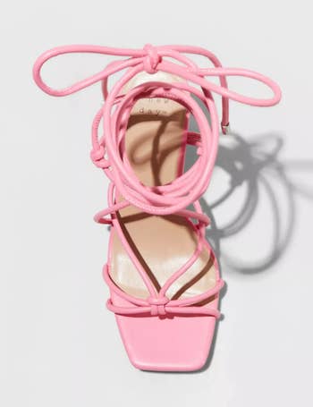 same heels in pink