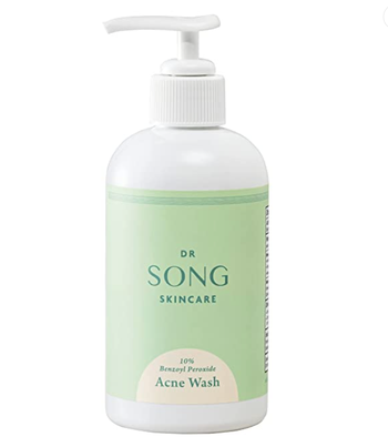 bottle of dr. song face and body wash