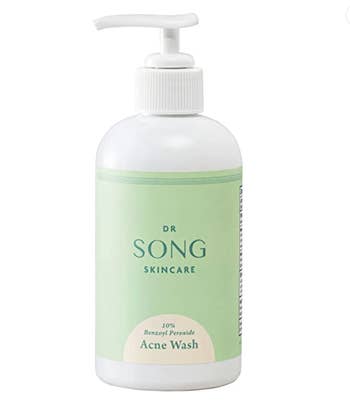 bottle of dr. song face and body wash