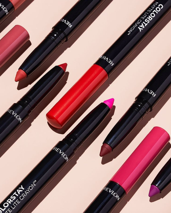 revlon colorstay lip crayons in various shades