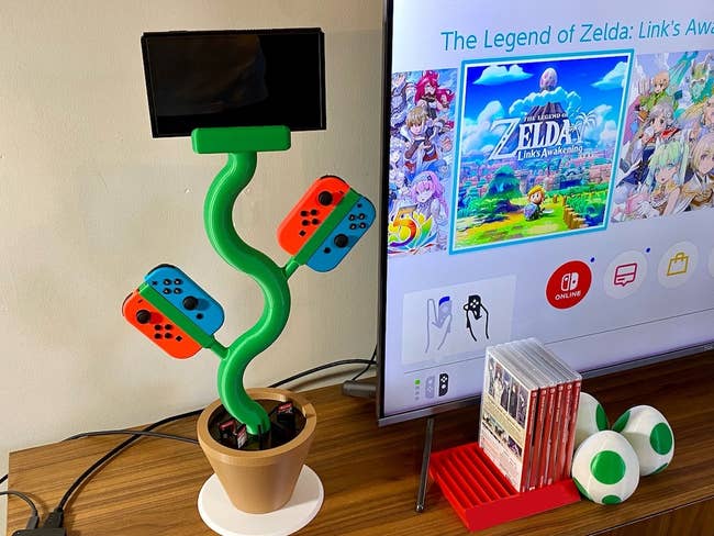 the nintendo switch plant stand 