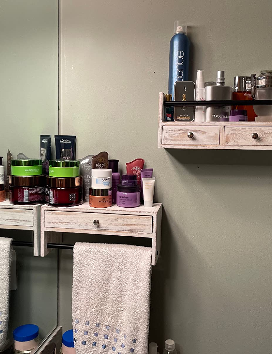 20 Bathroom Shelving Ideas to Eliminate Clutter