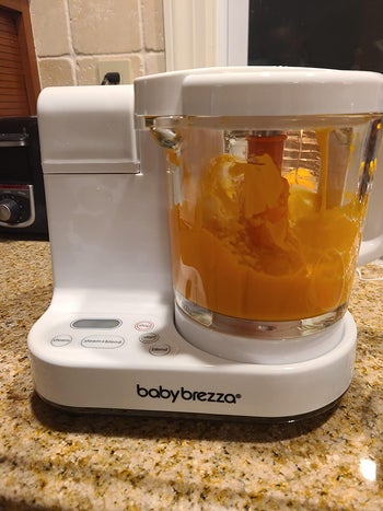 a baby brezza one step baby food maker