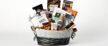 the holiday charm basket