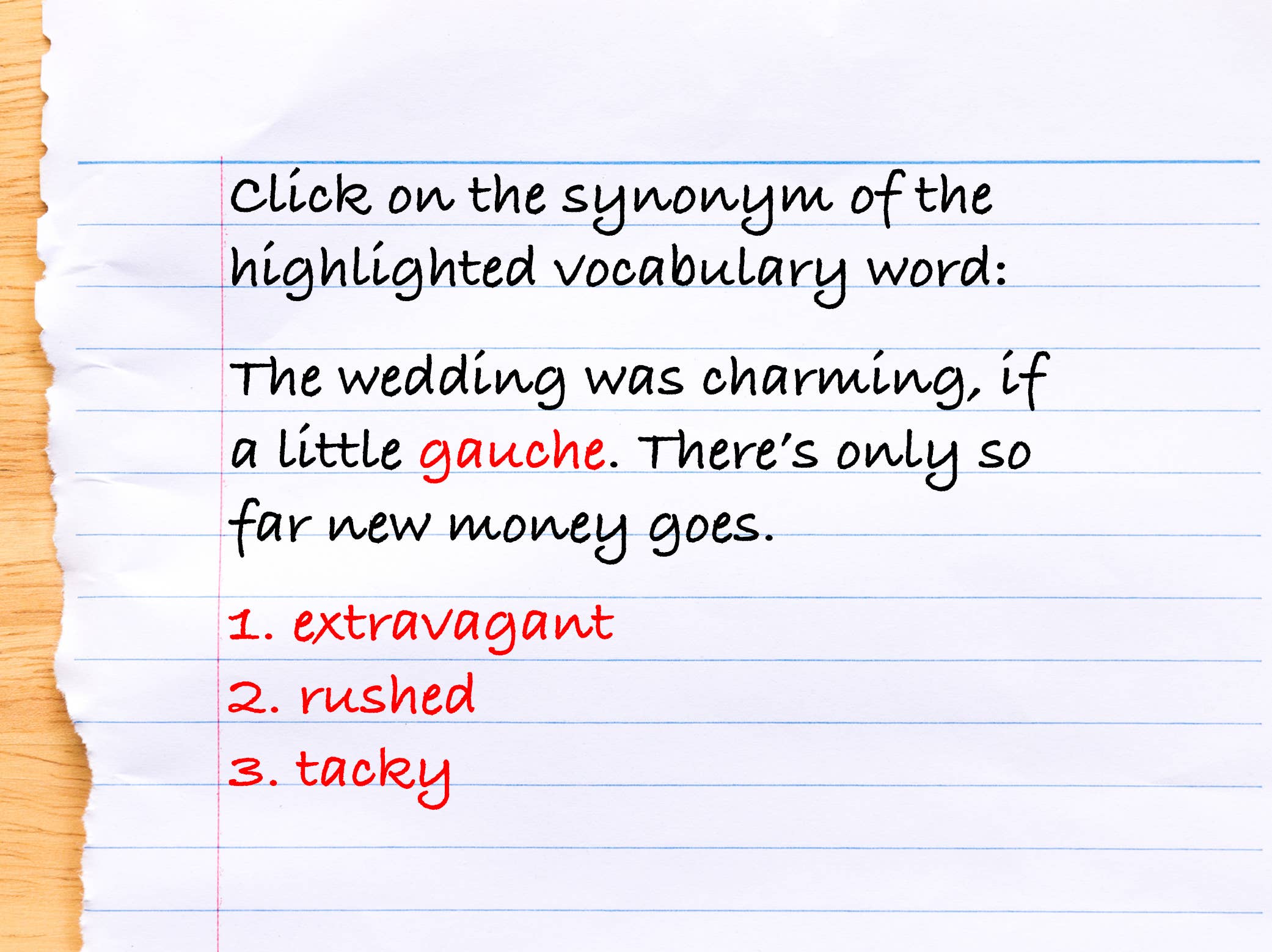 Chatsifieds.com - 👩‍🏫 Popular Synonyms - Daily Quiz B (29/10