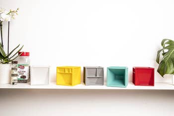the cube in different colors