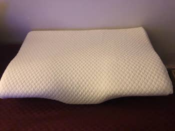 reviewer image of the pillow